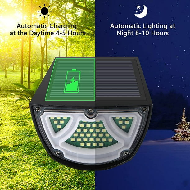 Skorter | Solar LED Spotlight – Outdoor lighting with solar panel for garden and pathways