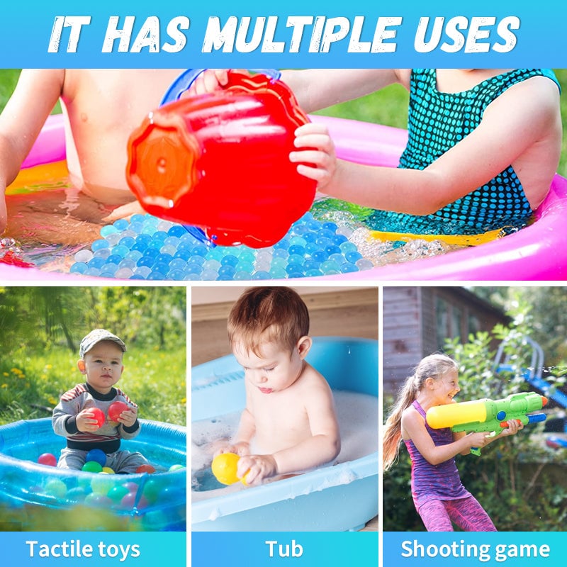 Skorter | 2250 Pieces 17-20mm Crystal Soil Water Bead Gel