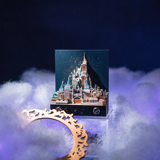 Skorter | 3D three-dimensional note paper carving model cartoon creative art gift