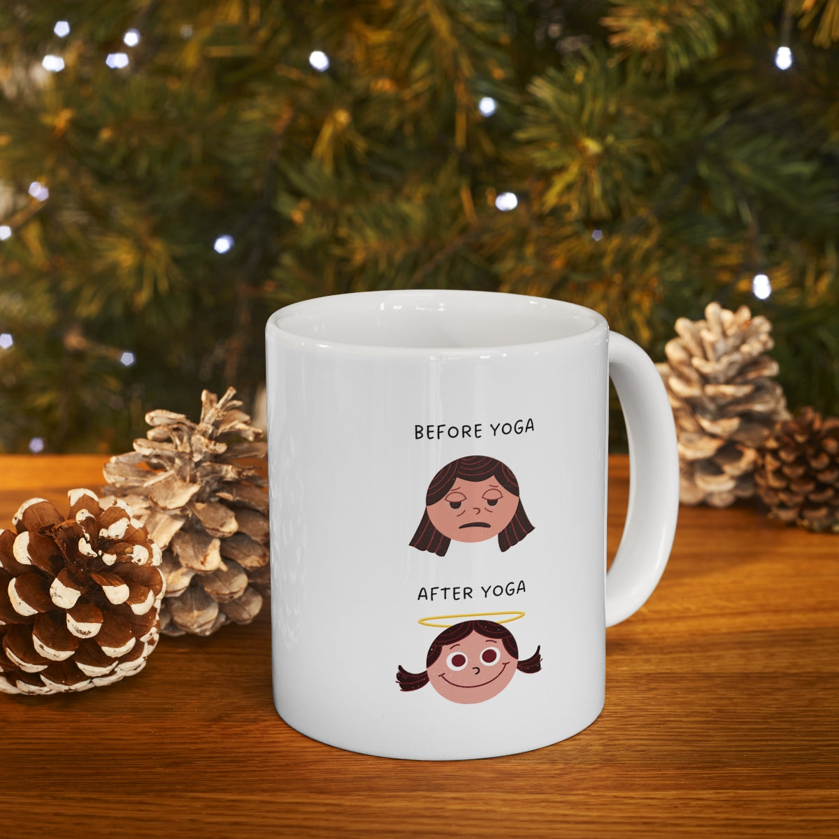 Skorter | and After Yoga Novelty Mug