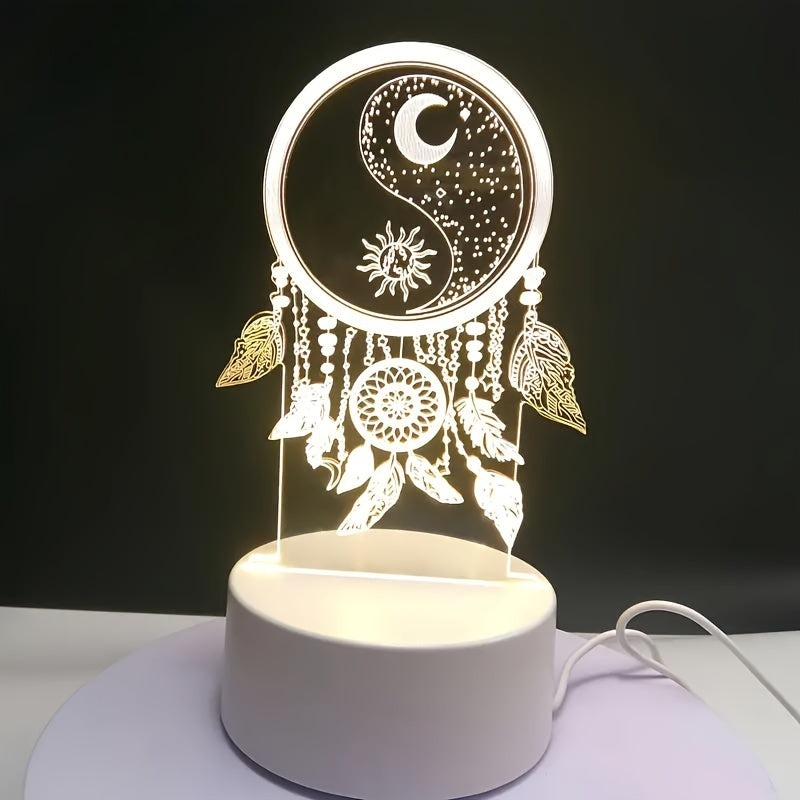 Skorter | DreamLight - 3D Dreamcatcher LED Table Lamp
