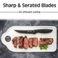 Skørter | 8 Piece Stainless Steel Knife Set - Stainless Steel and Dishwasher Safe