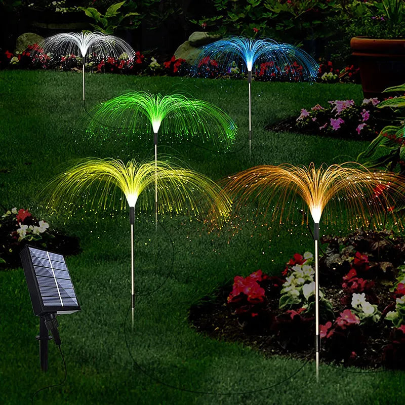 Skorter | Solar Garden Light with Color Change – LED Lawn Light for Garden & Terrace, Firework Design