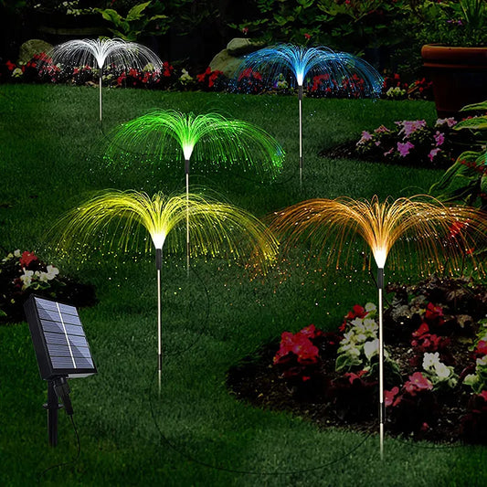 Skorter | Solar Garden Light with Color Change – LED Lawn Light for Garden & Terrace, Firework Design