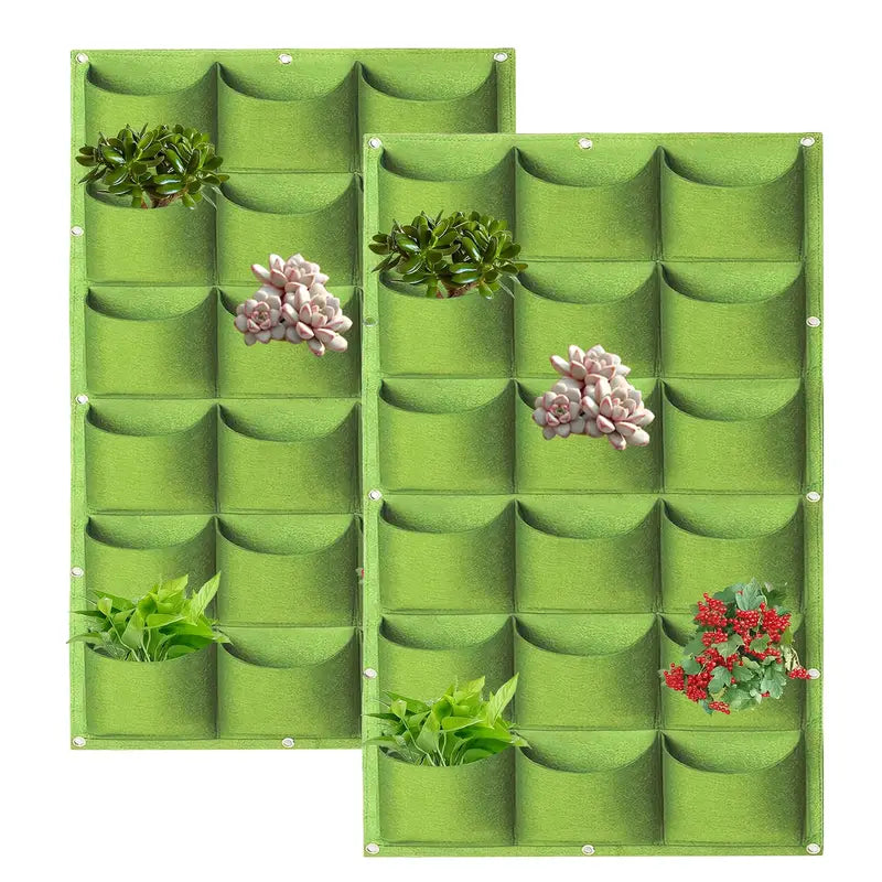 Skorter | Felt Plant Bag for Vertical Wall Mounting – Three-dimensional, Non-woven Plant Bag