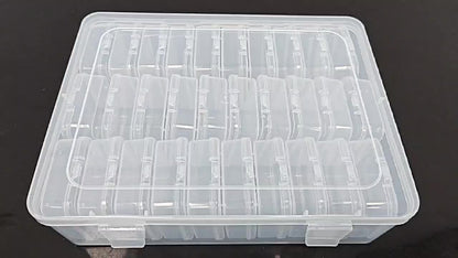 Skorter | 30-piece Mini Pearl Set - Transparent Storage Boxes