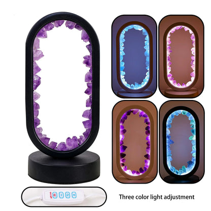 Skorter | CrystalGlow – Handmade amethyst atmospheric lamp for relaxation and peace