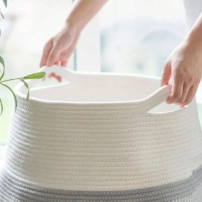 Skorter | CurveBasket - Stylish storage basket made of cotton