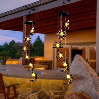 Skorter | Sun Moon Star Solar Pendant Lights