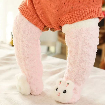 Skorter | A Pair of Baby Cute Coral Fleece Socks