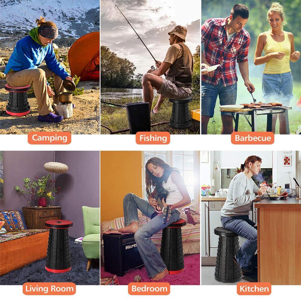 skorter | Elevated Extendable Folding Stool