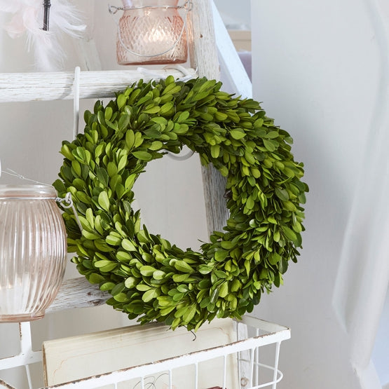 Skorter | Buxus wreath - NatureElegance - Hand-tied & Timeless - Natural home decoration