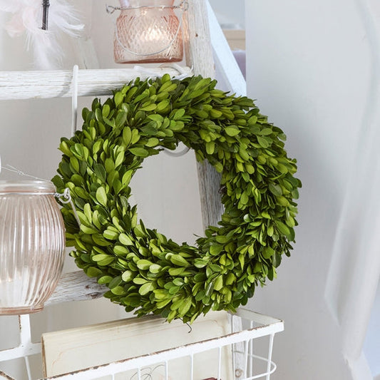 Skorter | Buxus wreath - NatureElegance - Hand-tied & Timeless - Natural home decoration