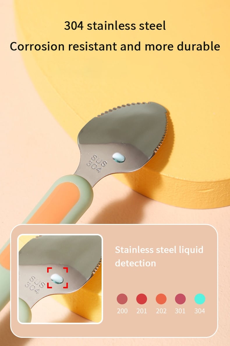 Skorter | Baby Double Head Scraping Fruit Spoon