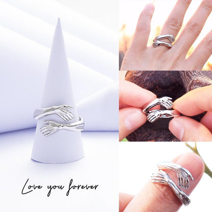 Skorter | 2022 New Couple Hug Ring Romantic Gift - For Friends Mother Sister Girlfriend