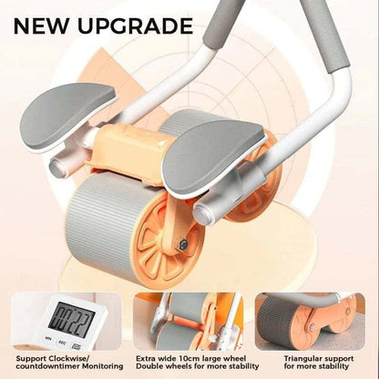 Skorter | Brand New Upgrade! Get Perfect Abs with our Auto-Rebound Ab Wheel!