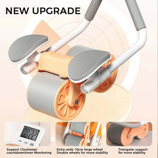 Skorter | Brand New Upgrade! Get Perfect Abs with our Auto-Rebound Ab Wheel!