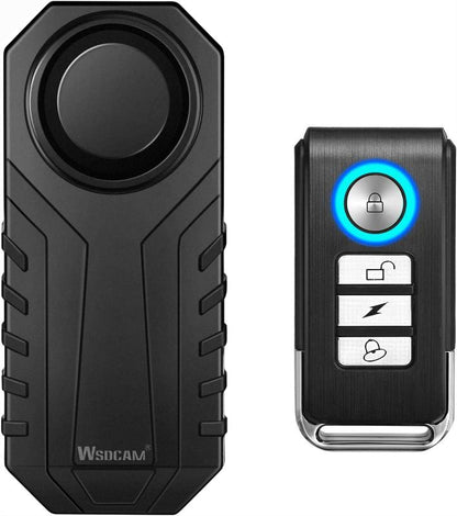 Skørter | Wireless Vibrating Motion Sensor 113dB Bike Alarm with Remote Control