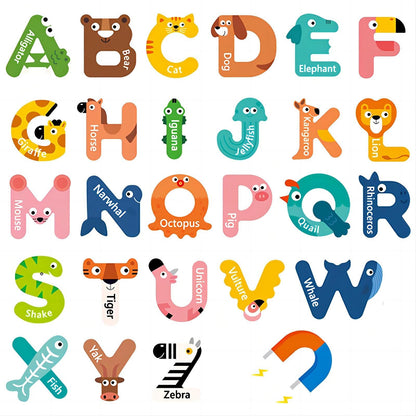 Skorter | Animal-shaped Magnetic Alphabet