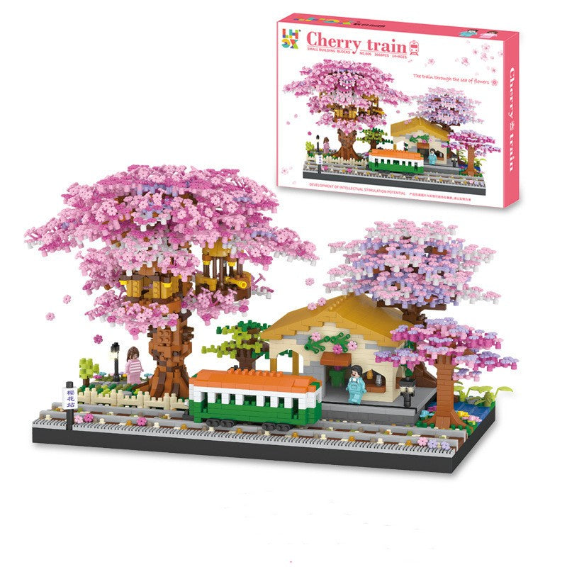 Skorter | Cherry Blossom Building Blocks Decor