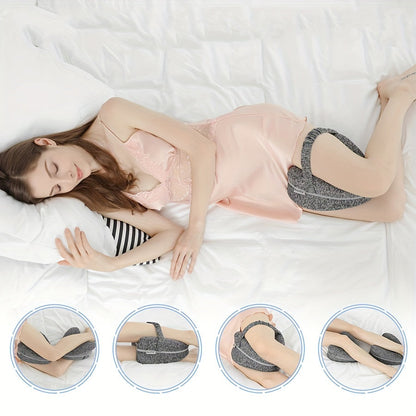 Skorter | Ergonomic Side Sleeper Pillow - Knee Pillow with Removable and Washable Cover