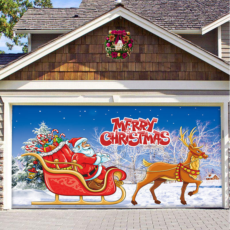Skorter | Christmas Carsge Door Banner Ornament