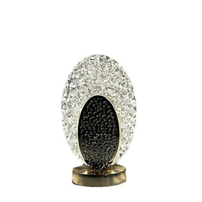 Skorter | Modern & Luxury Peacock Table Lamp - CrystalGlow