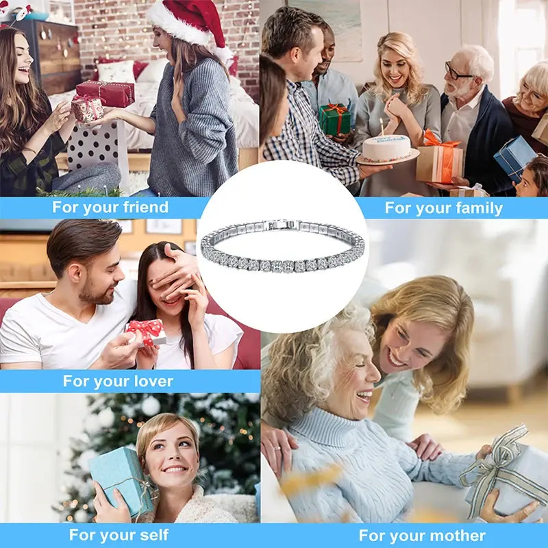 Skorter | Shiny Tennis Bracelets