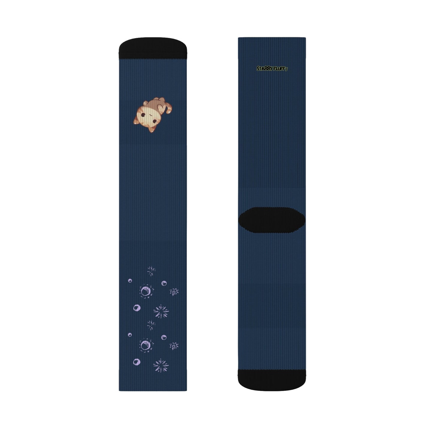 Skorter | Fluff's - Cosmo Cat in Space Fun Novelty Socks