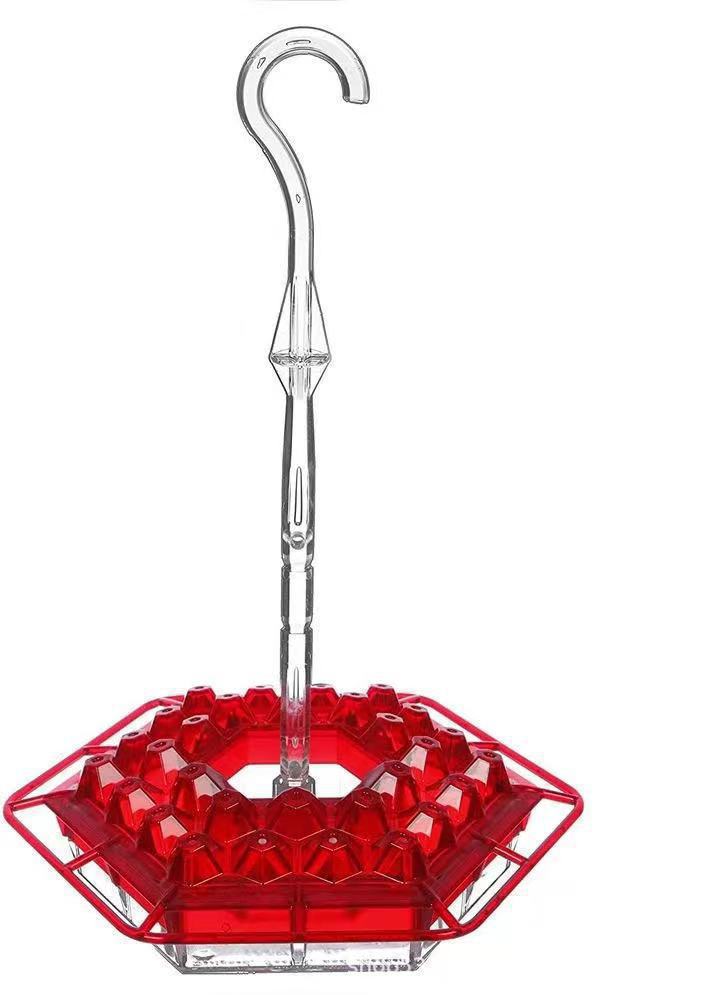 Skorter | Ant Proof Hummingbird Feeder | 30 Feeding Ports, UV Resistant & Ideal for Outdoor Bird Watching