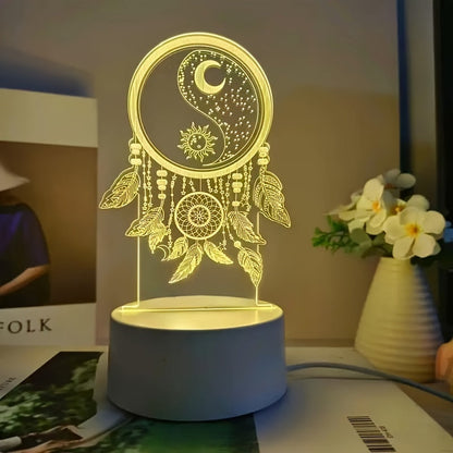 Skorter | DreamLight - 3D Dreamcatcher LED Table Lamp