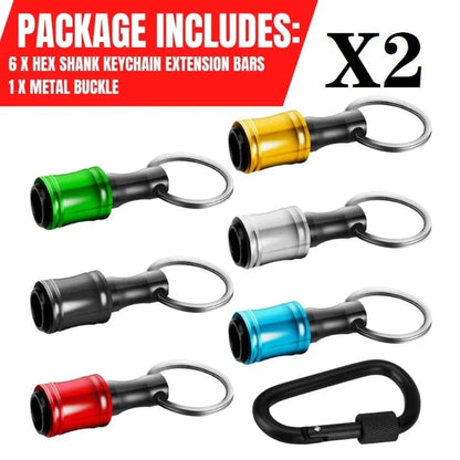 Skorter | 1/4" Hexagonal screwdriver head bracket hiking buckle