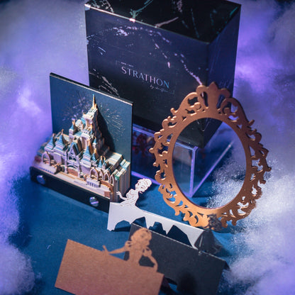 Skorter | 3D three-dimensional note paper carving model cartoon creative art gift