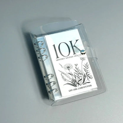 Skorter | 12-Month Envelopes Money-Saving Challenges Binder