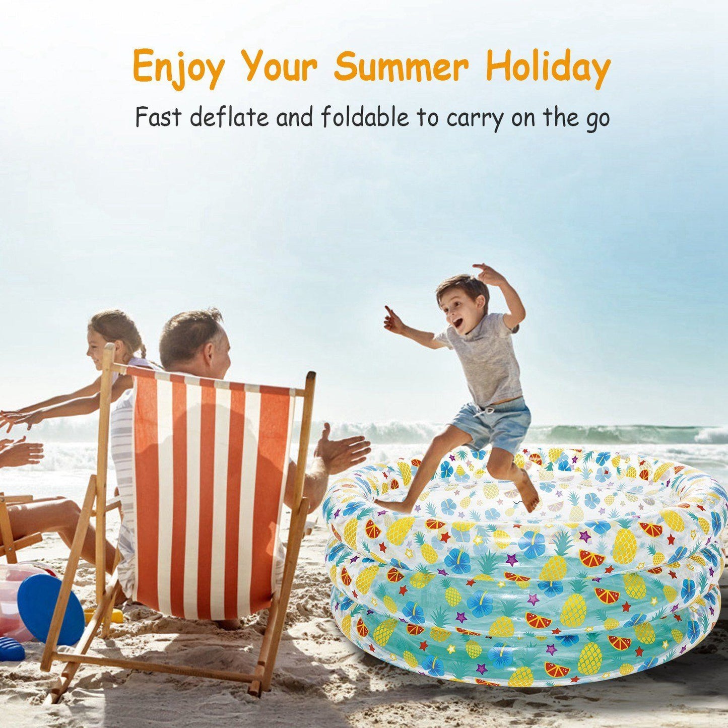 Skorter | 59x21" Inflatable Swimming Pool