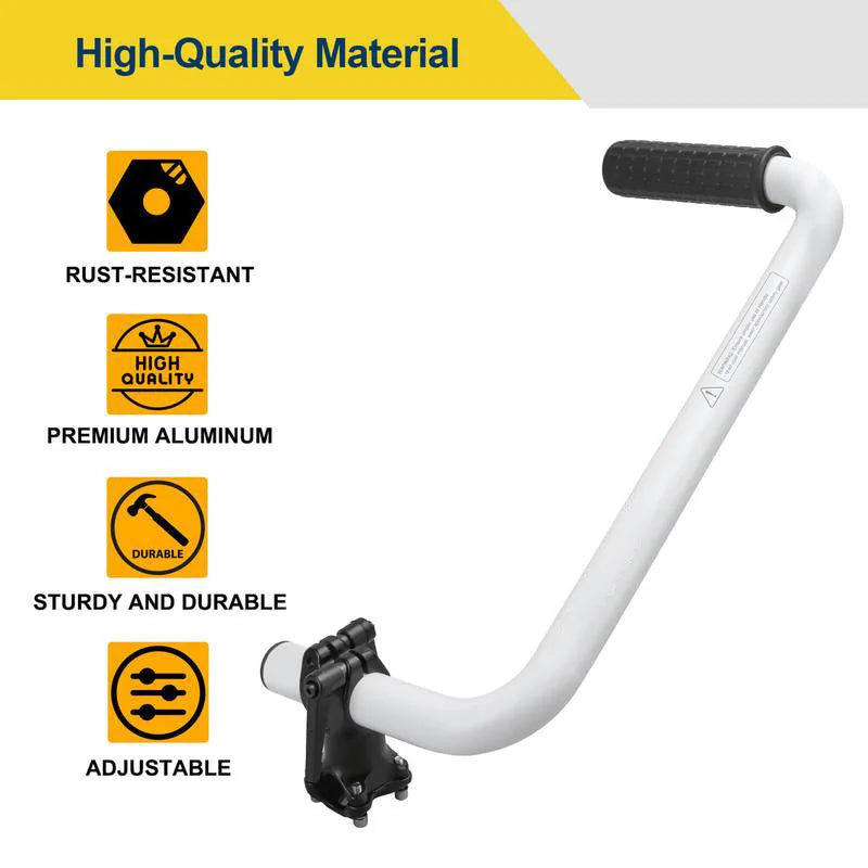 Skorter | Ergonomic Weed Killer Handle Extension Brush Cutter Trimmer Handle