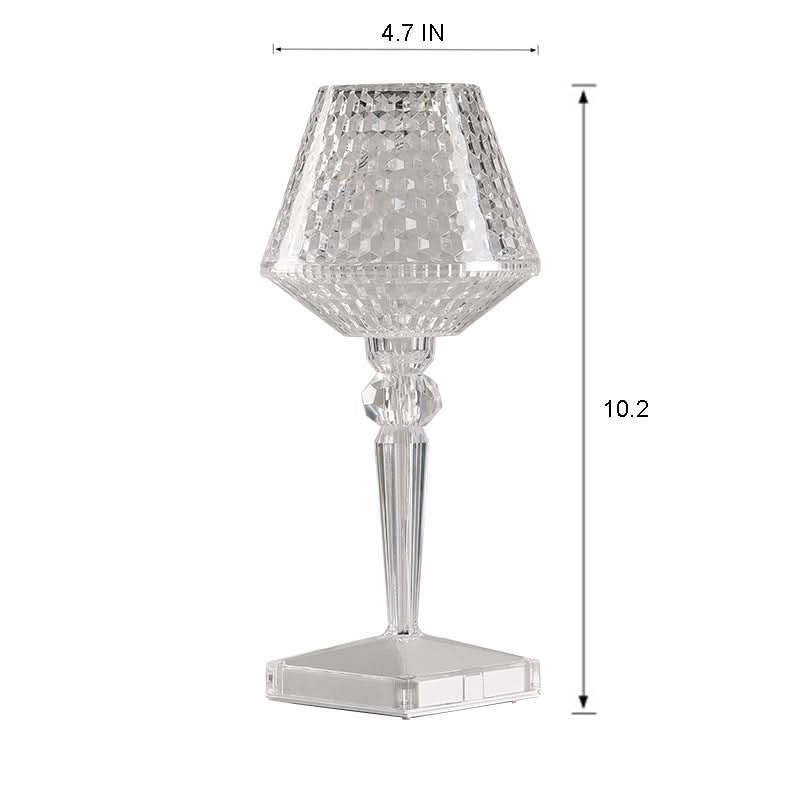 Skorter | Rechargeable Crystal Lampshade Touch LED Lamp