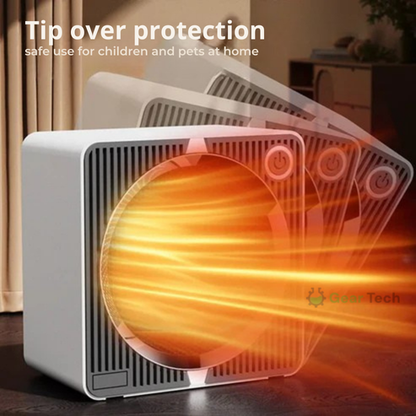Skorter | 500W Electric PTC Ceramic Heater | Rapid Heating, Energy Efficient & Safe for Indoor Use in Winter