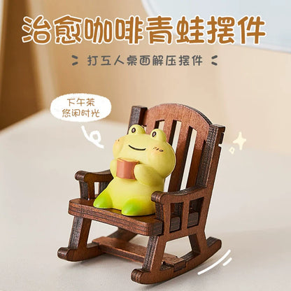 Skorter | Cute Stress-Relief Desk Decor: Mood-Boosting Office Trinket for Gals