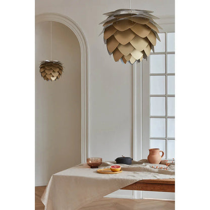 Skorter | Handcrafted Wooden Pine Cone Pendant Light