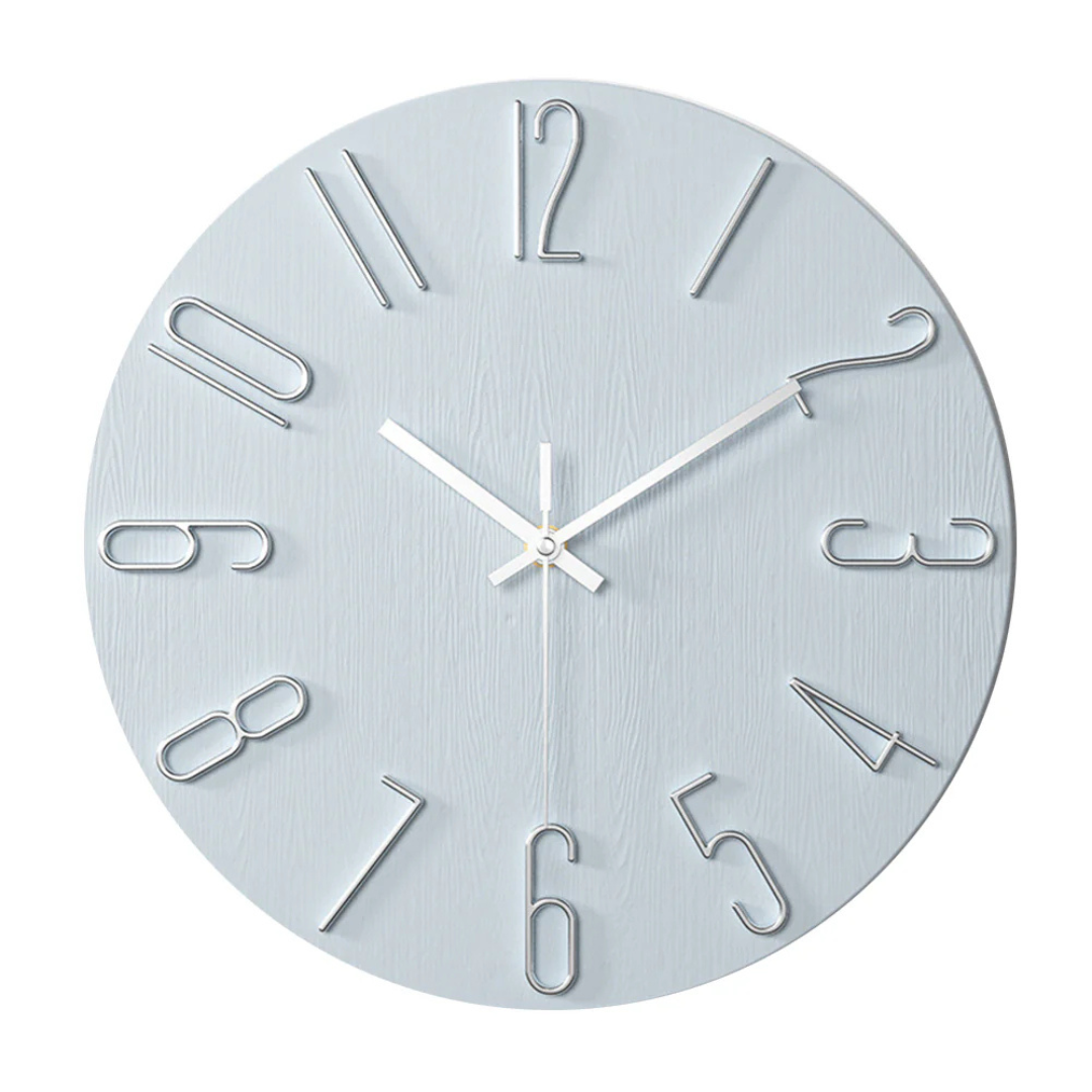 Skorter | Noble – Modern Wall Clock for Living Room | Minimalist Home Décor