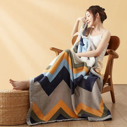 Skorter | Cozy Flannel Throw Blanket