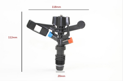 Skorter | Adjustable garden sprinkler with spray angle adjustment – Ideal for irrigation systems