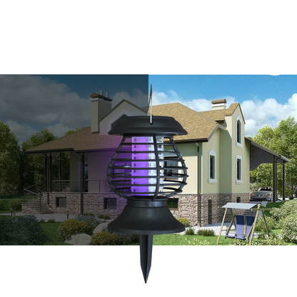 Skorter | Solar Insect Defense Lamp with LED Light – Effective Mosquito Control for the Garden