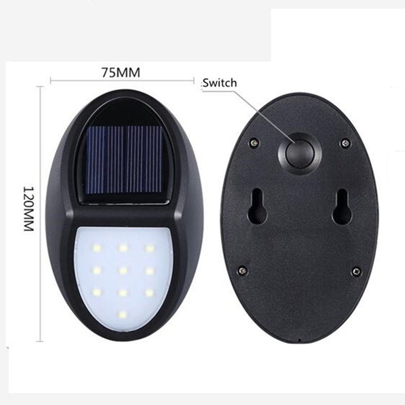Skorter | Solar LED Wall Lamp for Outdoor – Weatherproof, Energy-Saving and with Motion Sensor