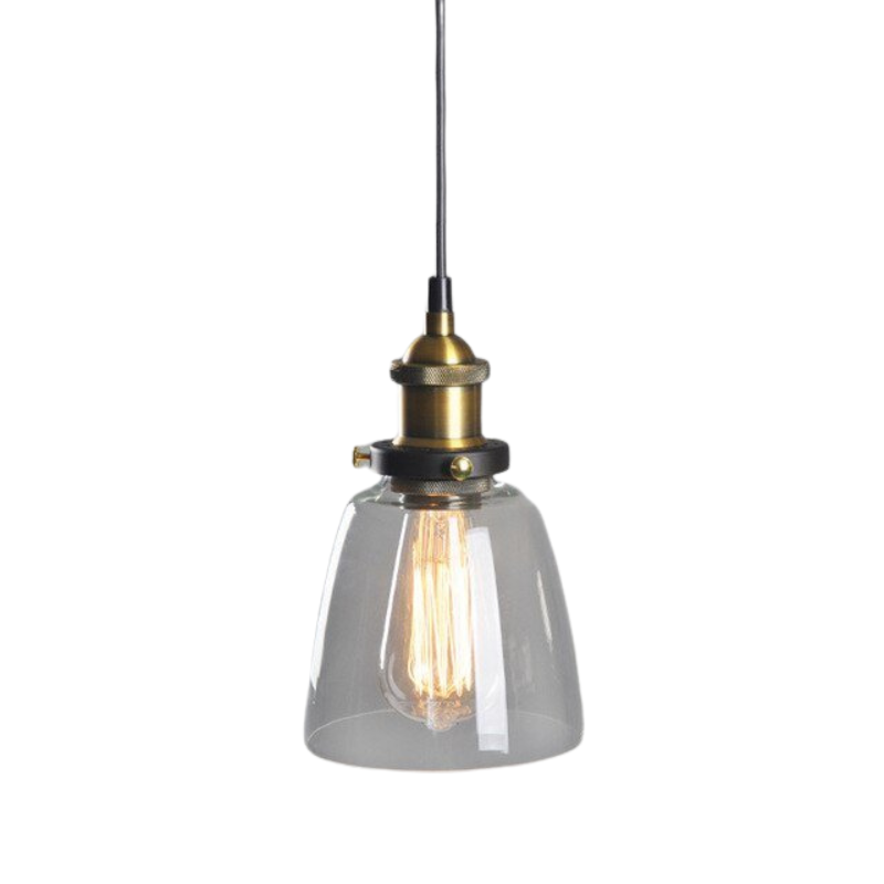 Skorter | GlassHaven – Elegant Industrial Pendant Lamp
