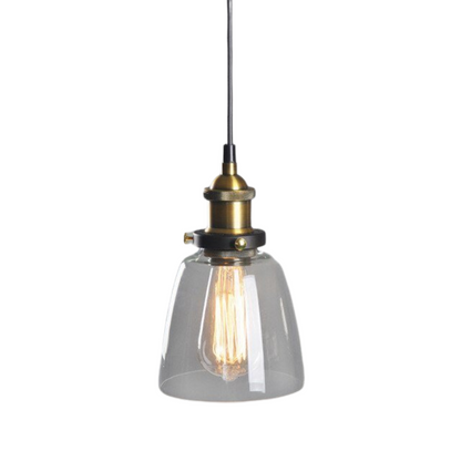 Skorter | GlassHaven – Elegant Industrial Pendant Lamp