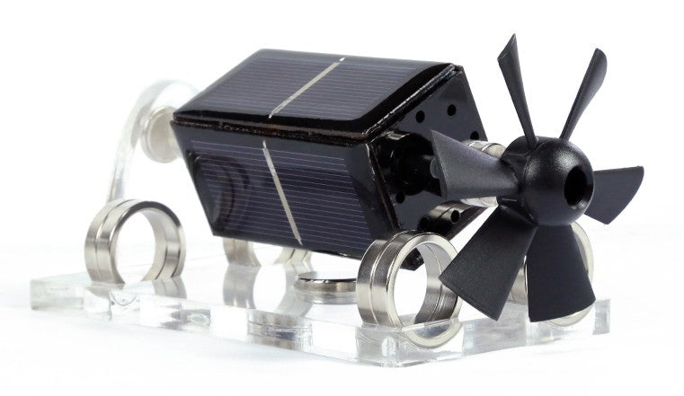 Skorter | Solar Energy Magnetic Levitation Fan Blade Solar Motor with 300-1500Rpm, for Laboratory & Toys