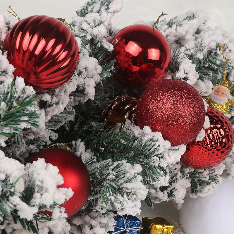 skorter | 34 Pieces Christmas Tree Balls Ornaments