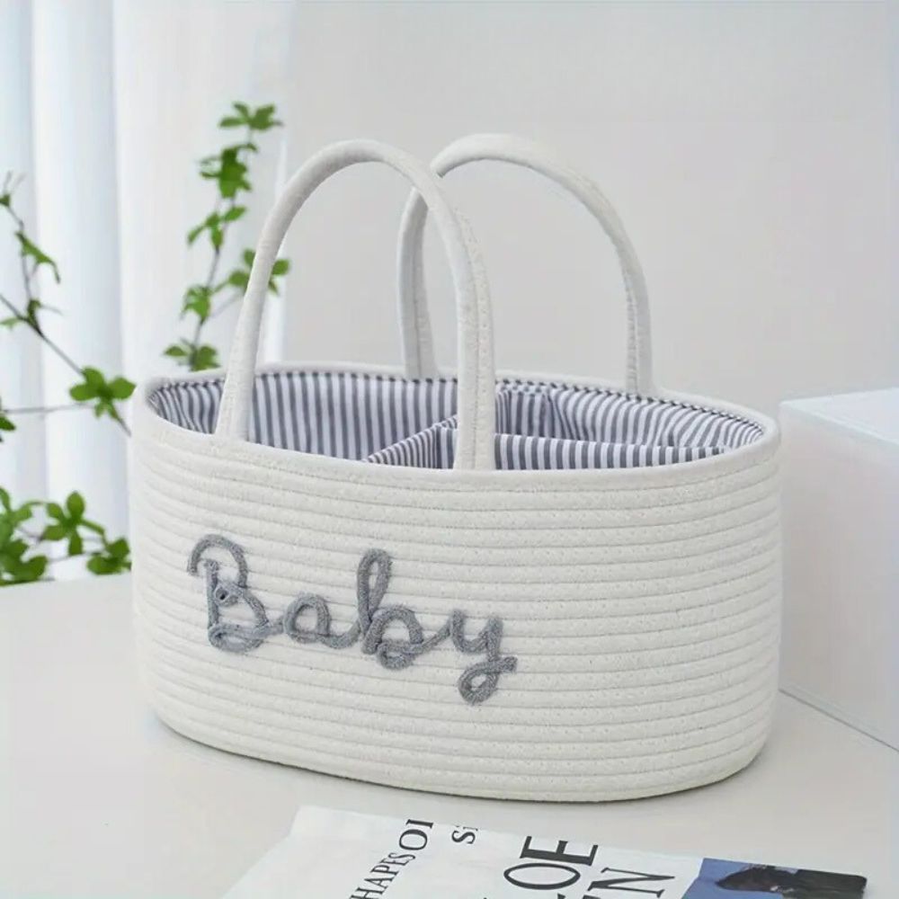 Skorter | Cotton Rope Baby Caddy Organizer